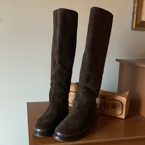 Vince Carleigh Womens Solid Pull On Knee-High Boots - Picture 3 of 10